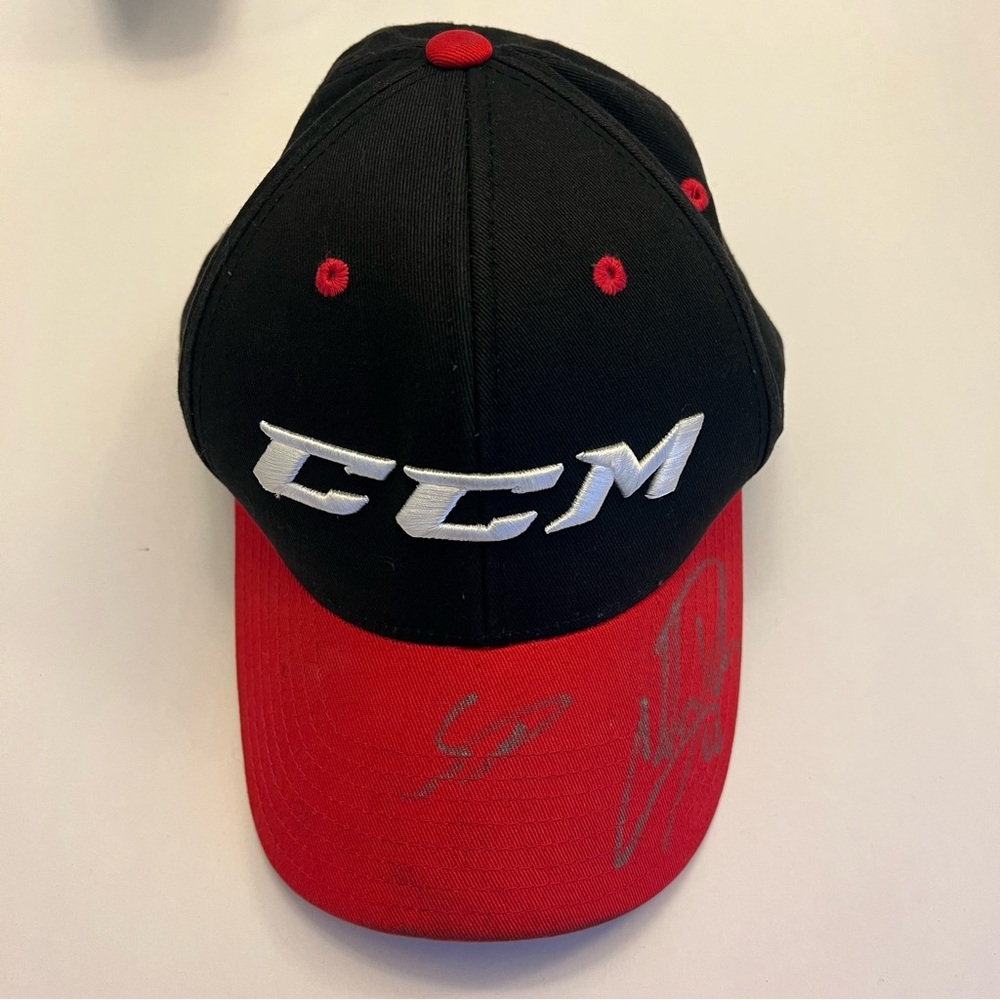 CCM Jetspeed Cap, signed, adjustable - image 1